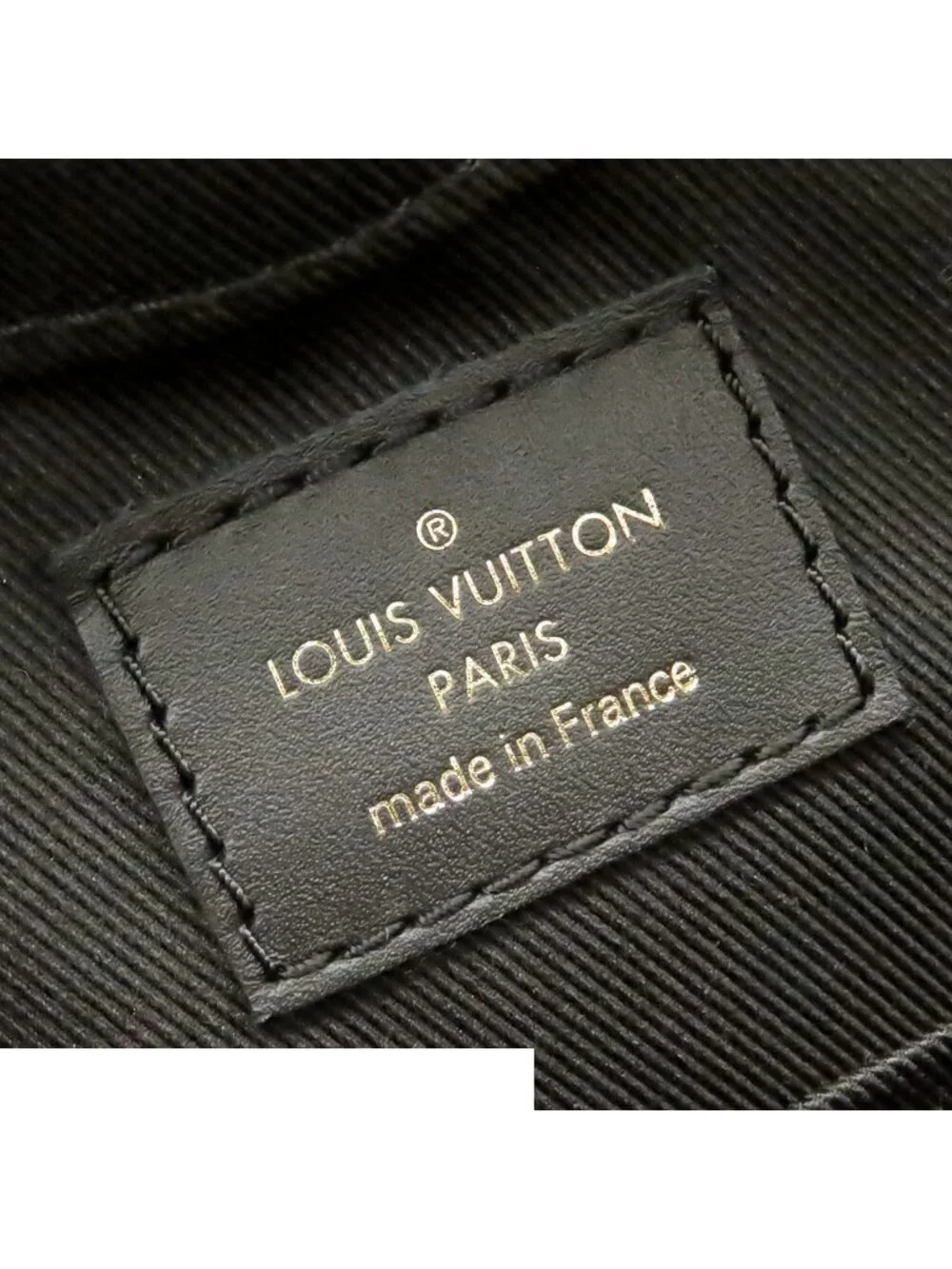 Louis Vuitton Saintonge Brown Noir Monogram Canvas Leather 2-Way Shoulder Bag